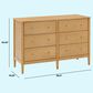 DaVinci Frem 6-Drawer Dresser in Honey, , large