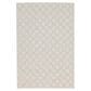 Oriental Weavers Portofino 5098W 5"3" x 7"3" Ivory Area Rug, , large