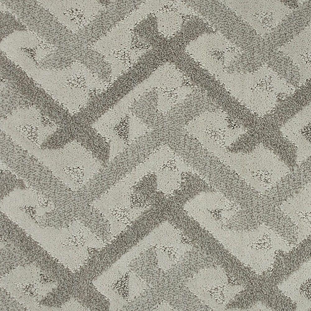 Karastan Cheerful Details Carpet in Slate, , large
