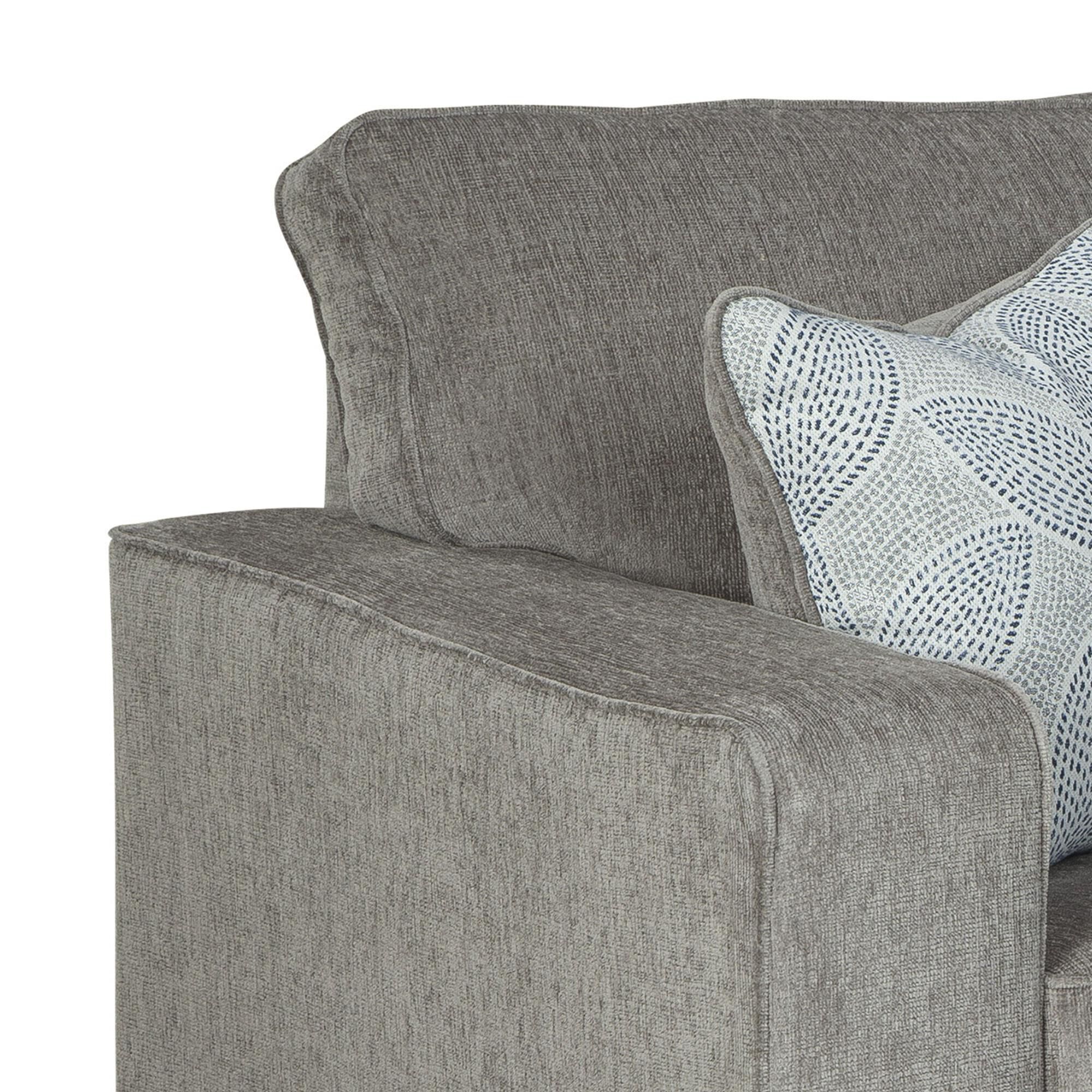 Ashley Altari, Sharstorm and Norbert 7-Piece Living Room Set in Alloy