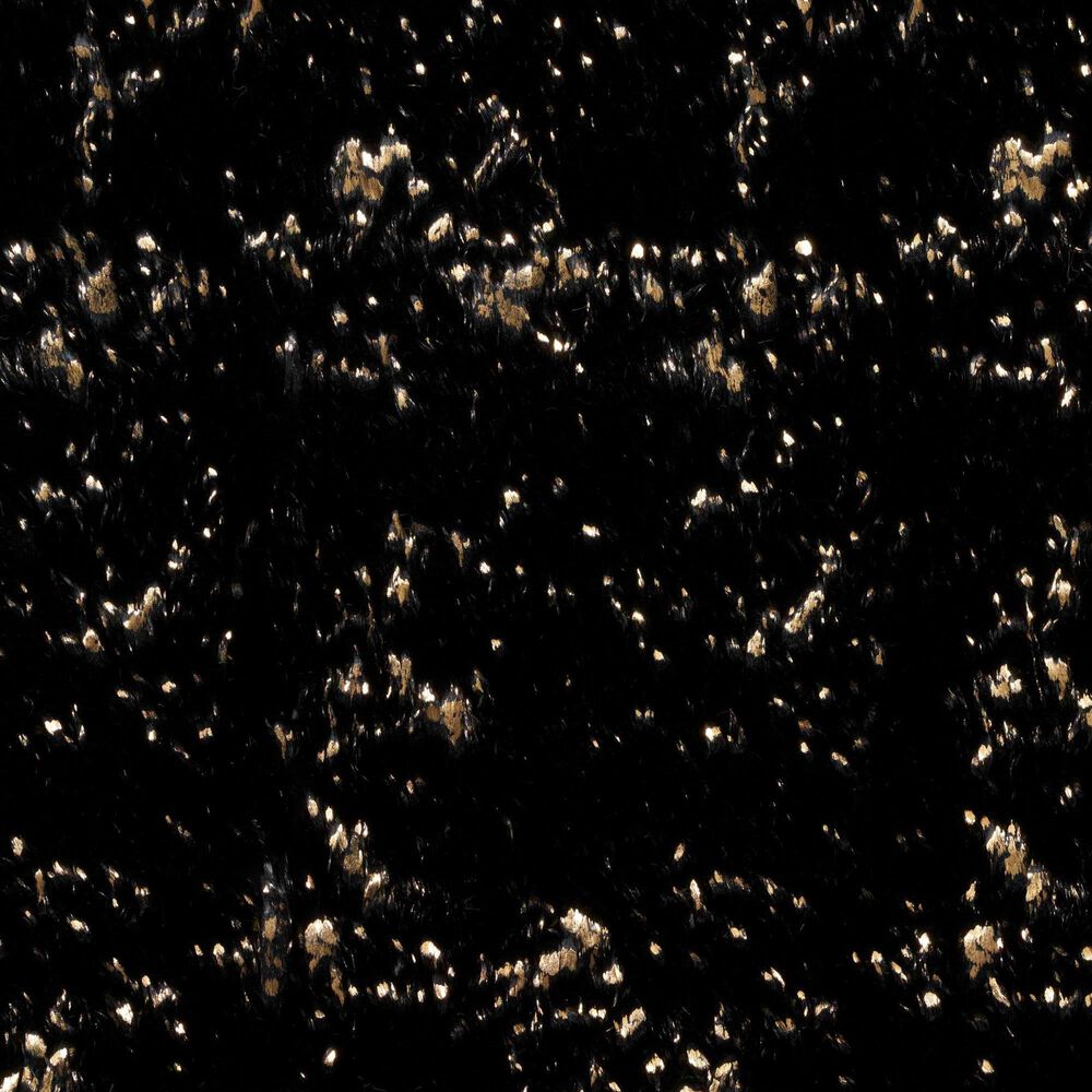 Nourison Cozy Shimmer 5&#39;3&quot; x 7&#39;3&quot; Black Area Rug, , large