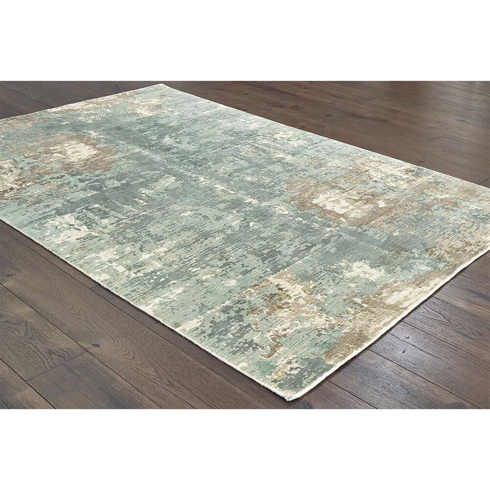 Oriental Weavers Formations 70005 8&#39; x 10&#39; Blue Area Rug, , large