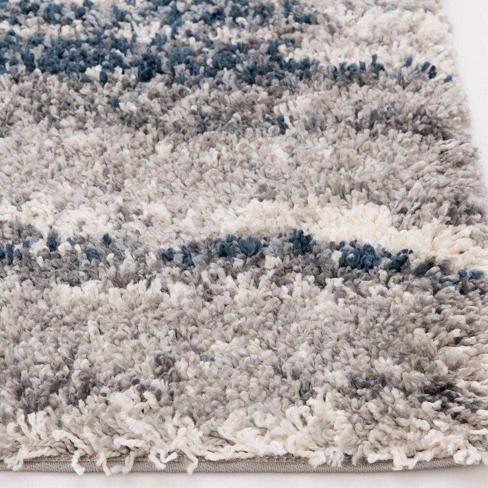 Central Oriental Castle Carson 5&#39; x 7&#39;3&quot; Blue and Multicolor Area Rug, , large