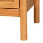 Baxton Studio Jenn 2-Drawer Nightstand in Golden Brown, , large