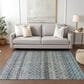 Dalyn Rug Company Burano BU6 8" x 10" Blue Indoor/Outdoor Area Rug, , large
