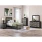 Ashley Broachmyn 5-Piece Twin Bedroom Set in Black and Gray, , large