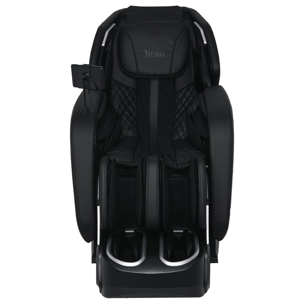 Osaki Advent 4D Power Zero Gravity Massage Chair with Spinning Calf Rollers in Black, , large