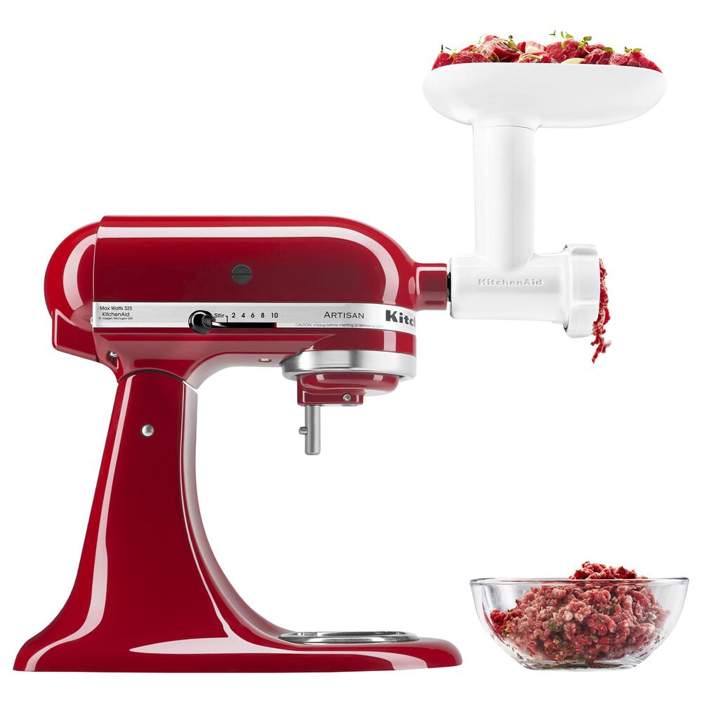 KitchenAid Food Grinder Attachment in White, , large