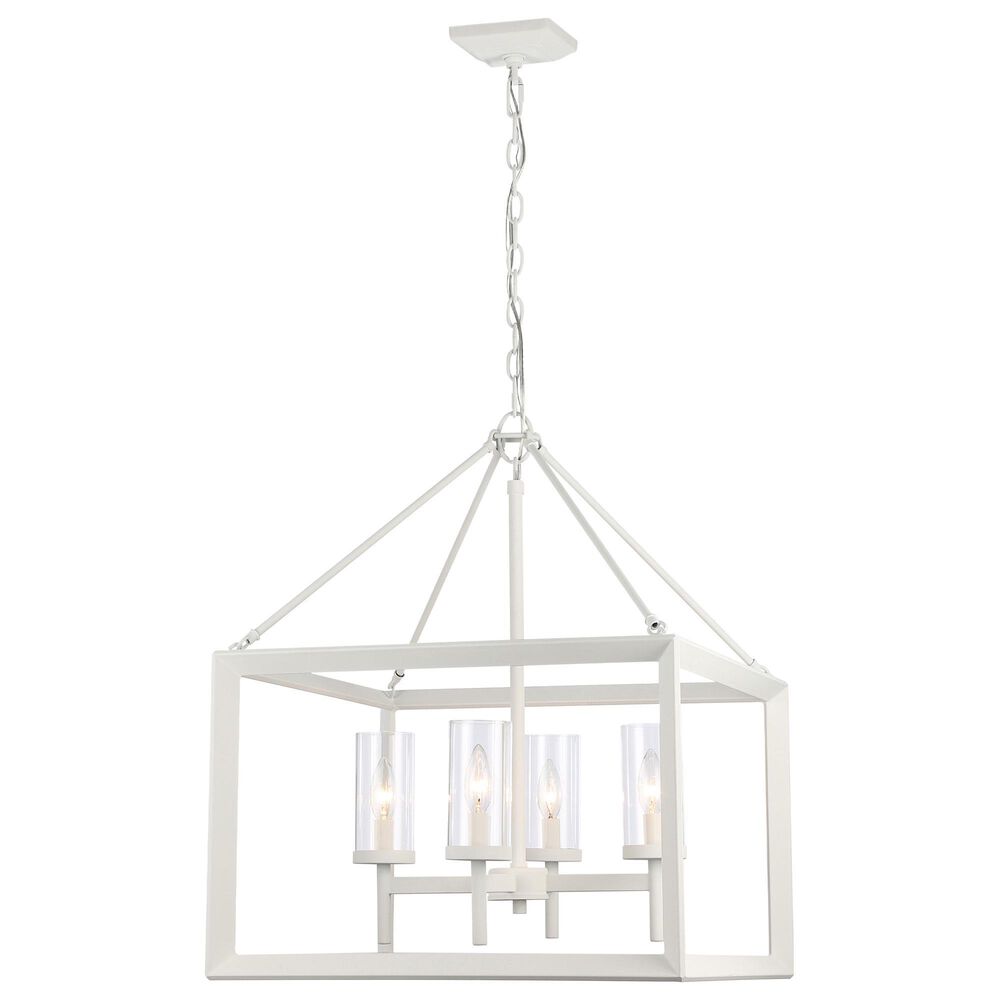 Golden Lighting Smyth 4-Light Chandelier in Natural White, , large