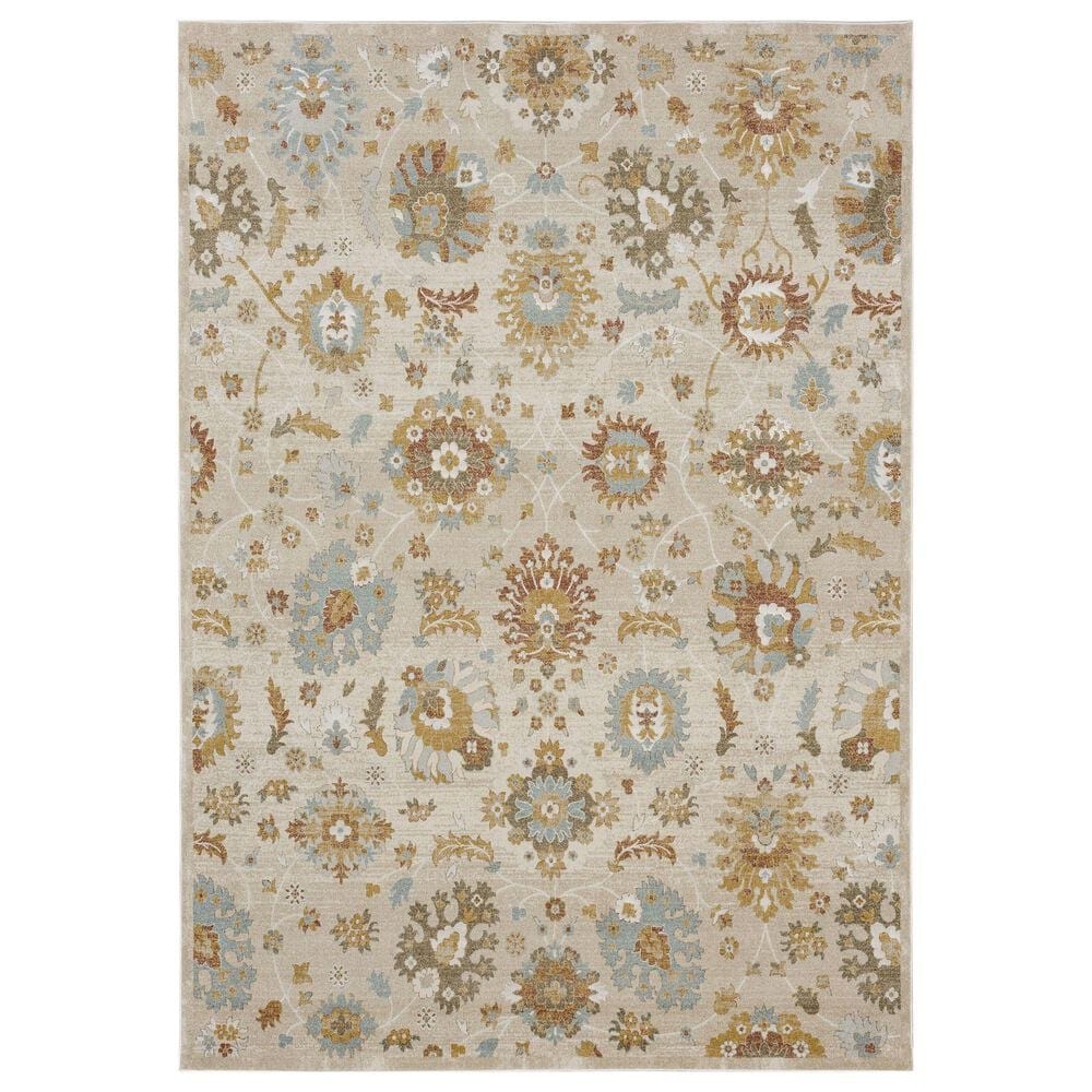Karastan Windemere 6"6" x 9"10" Beige Area Rug, , large