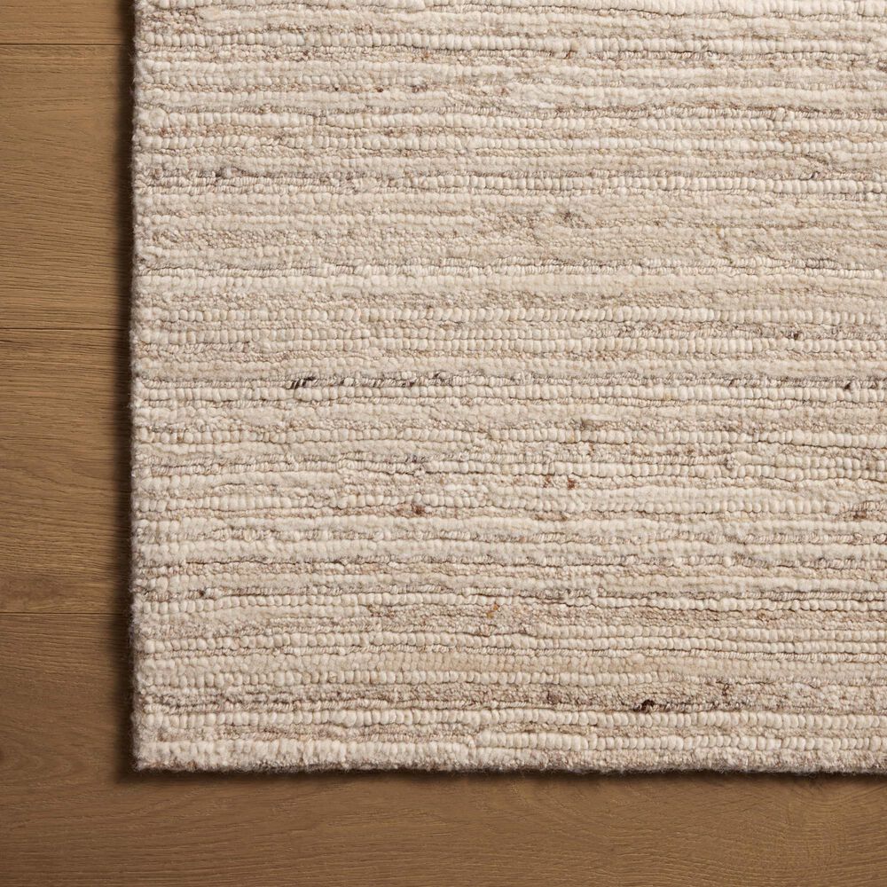 Loloi Greer Cream and Pebble 5&#39;6&quot; x 8&#39;6&quot; Area Rug, , large