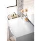 James Martin Vanities Addison 30" Freestanding Countertop Unit in Glossy White with 3 cm White Zeus Quartz Top, , large
