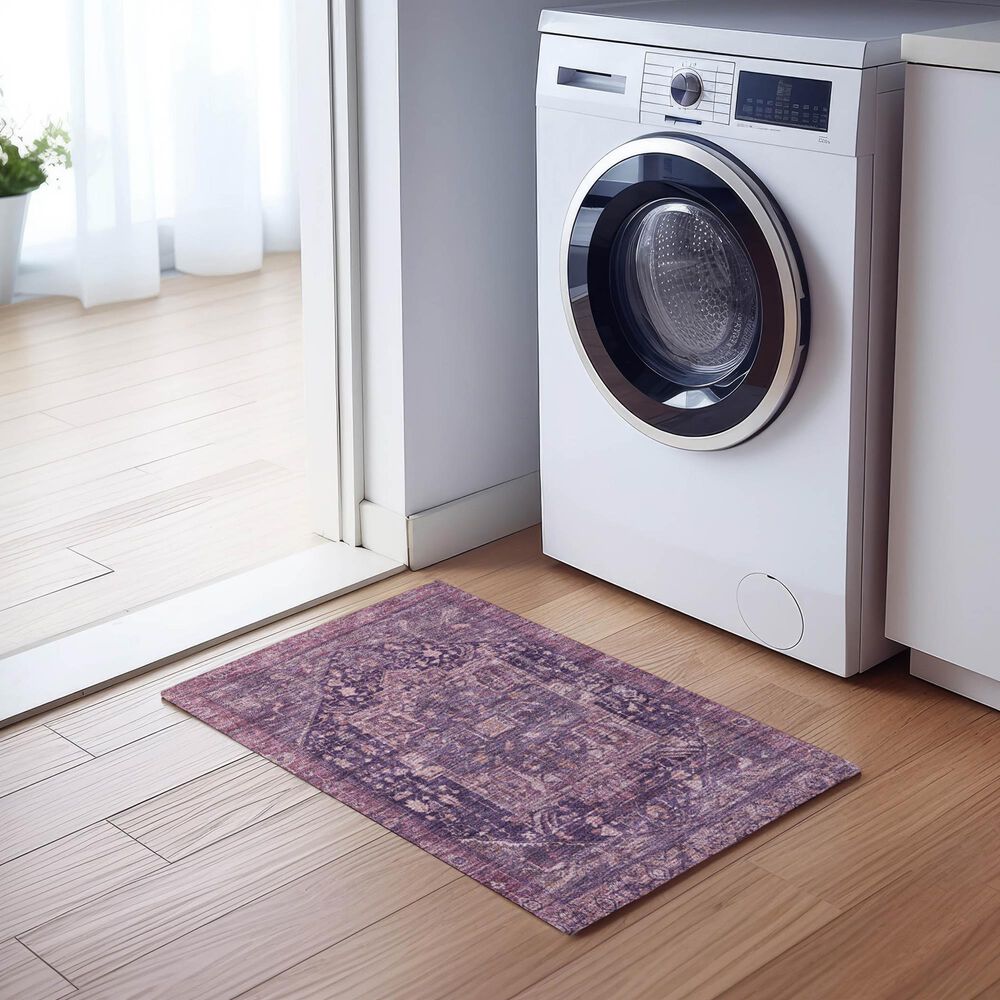 Dalyn Rug Company Solace SL14 2&#39;6&quot; x 3&#39;10&quot; Eggplant Area Rug, , large