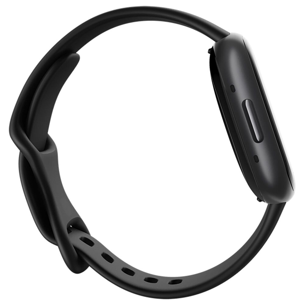 Fitbit Versa 4 Smartwatch Graphite Aluminum with Black Band, , large