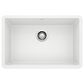 Blanco Precis 27" Single Bowl Kitchen Sink in White, , large