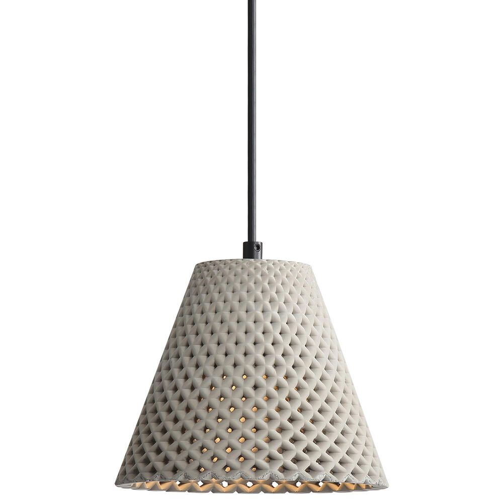 Golden Lighting Clarus 8" 1-Light LED Pendant in Grey, , large