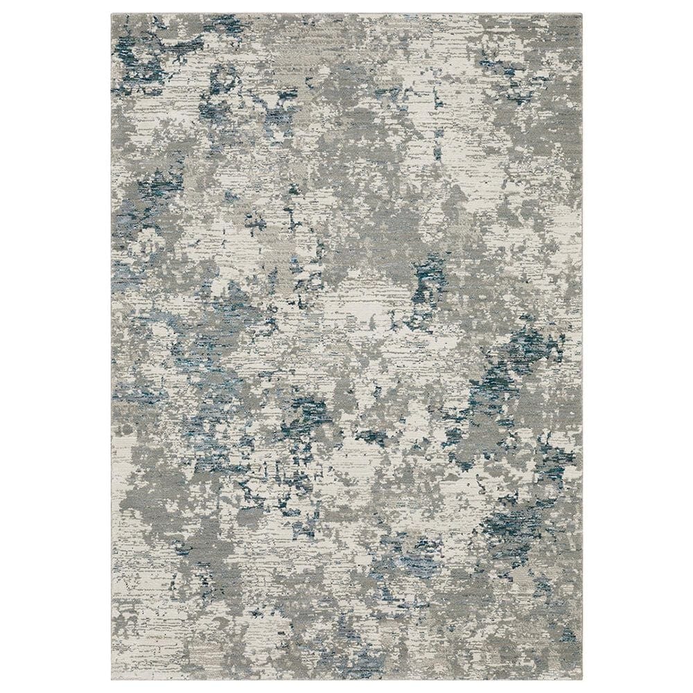 Oriental Weavers Evolution Walsenburg 984D 2"6" x 12" Grey Runner, , large