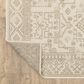 ROW by Oriental Weavers Zarina Southwestern Beige and Ivory 5"3" x 7"3" Indoor/Outdoor Area Rug, , large