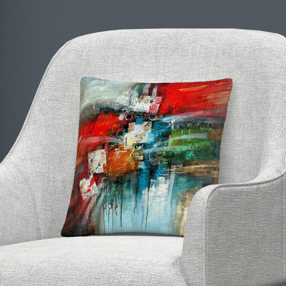 Timberlake Rio 'Cube Abstract IV' 16 x 16 Decorative Throw Pillow, , large