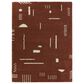 Balta Rugs Rupa 3090662 4"4" x 6" Rust Area Rug, , large