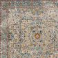 Safavieh Aria ARA199C 6"6" Square Cream and Blue Area Rug, , large