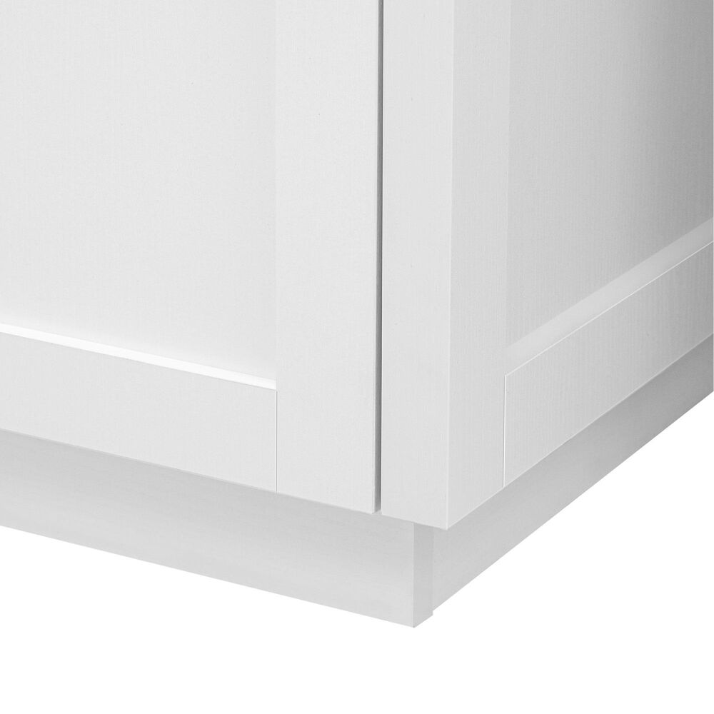 HOMLUX 83" Kitchen Island in White, , large
