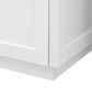 HOMLUX 83" Kitchen Island in White, , large