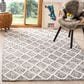 Safavieh Natura NAT711C 4" x 6" Ivory and Black Area Rug, , large