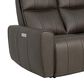 Aurora Furnishings Power Headrest Reclining Sofa in Dallas Espresso, , large