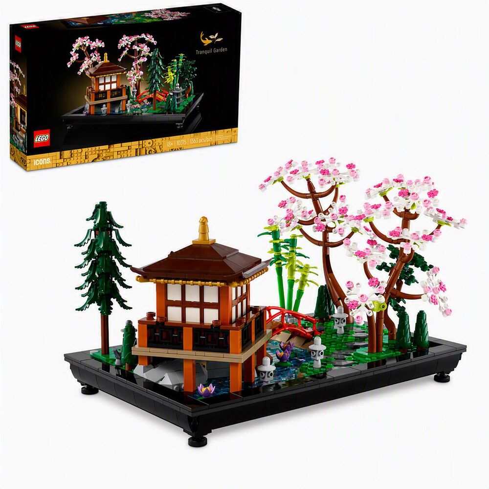 LEGO Icons Tranquil Garden Building Set, , large