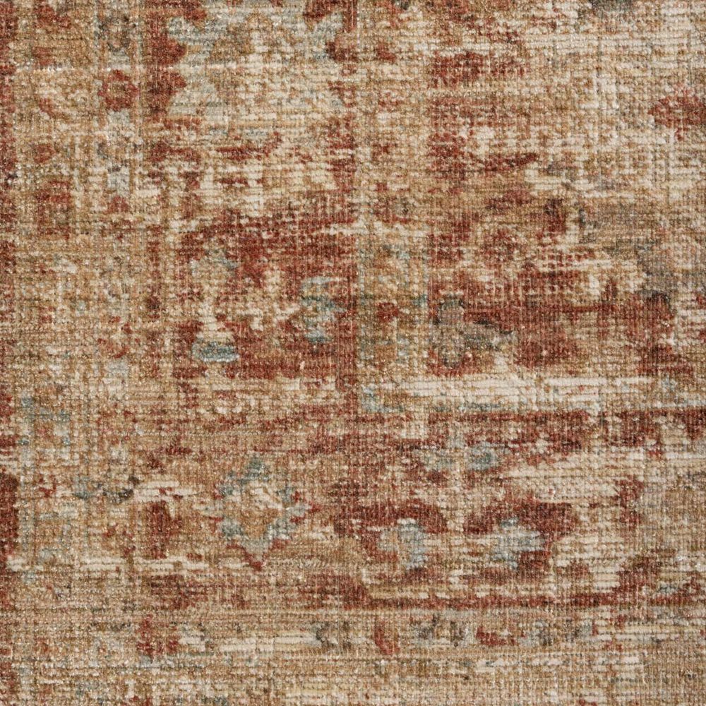 Loloi Heritage 2&#39; x 3&#39; Brick and Multicolor Area Rug, , large