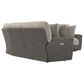 Catnapper Rendezvous 5-Piece Power Reclining Symmetrical Sectional in Slate and Fawn, , large