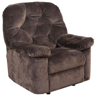 Hughes Furniture Rocker Recliner in Olympian Chocolate, , large