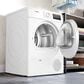 Bosch 300 Series 24" Compact Condensation Front Load Dryer in White, , large