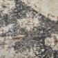 Feizy Kano Oriental 7"10" x 10" Ivory and Charcoal Area Rug, , large