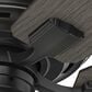 Hunter Bennett Low Profile 52" Ceiling Fan with Light in Matte Black, , large