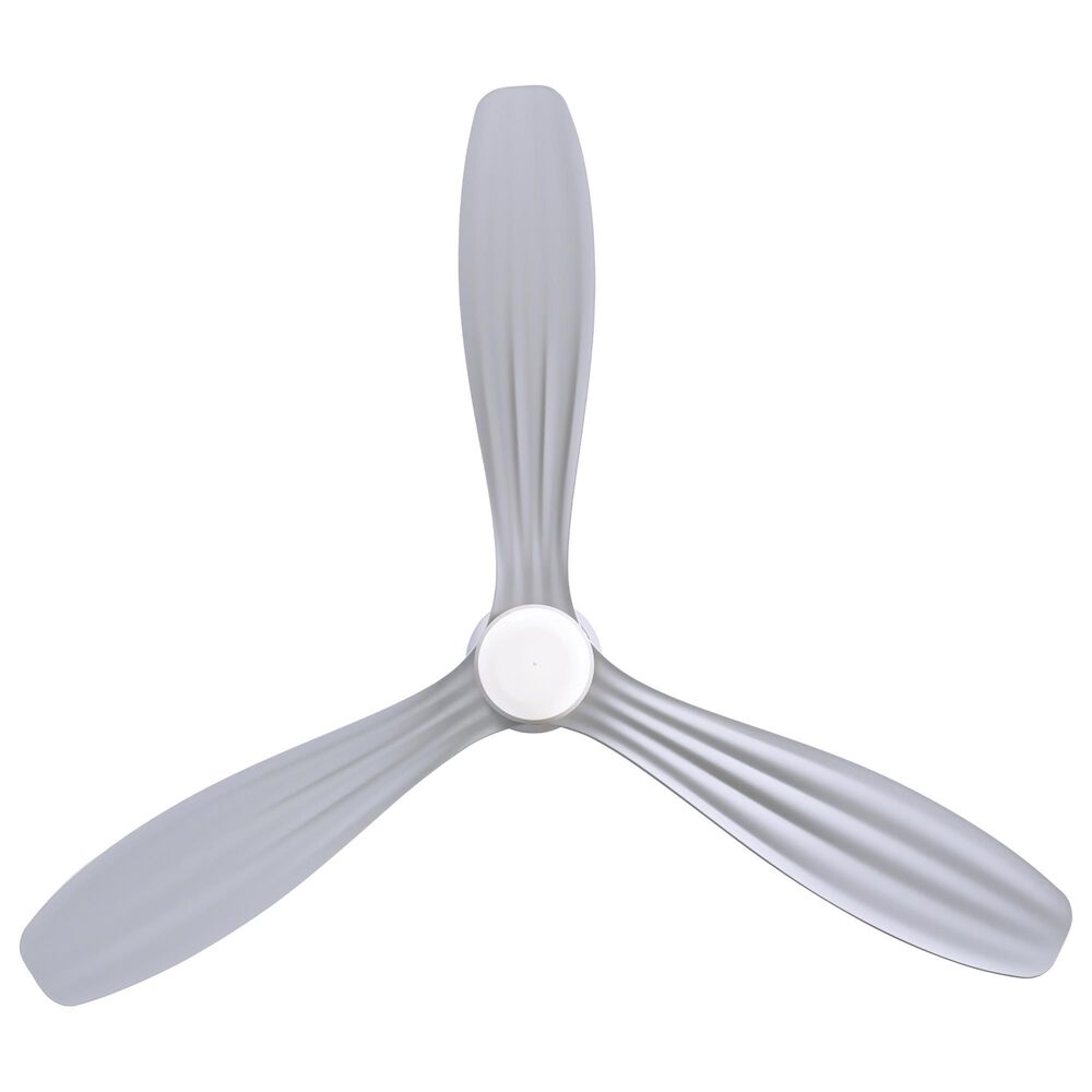 Minka-Aire Ventiara 52" LED Flush Mount Indoor/Outdoor Ceiling Fan in Flat White, , large