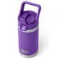 YETI Rambler Jr 12 Oz Kids Water Bottle with Color-Matched Straw Cap in Pace Purple, , large