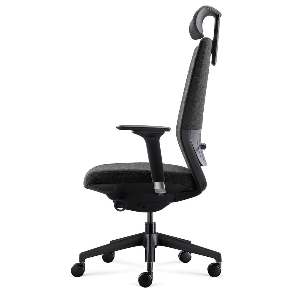 BDI Coda Task Chair in Black, , large