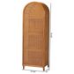 Baxton Studio Paloma 1-Door Accent Cabinet with Shelves in Light Honey, , large