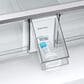 Samsung Bespoke Bespoke 23 Cu. Ft. Counter Depth French Door Refrigerator with Beverage Center - Morning Blue Glass Top Panel with White Glass Middle and Bottom Panels Included, , large
