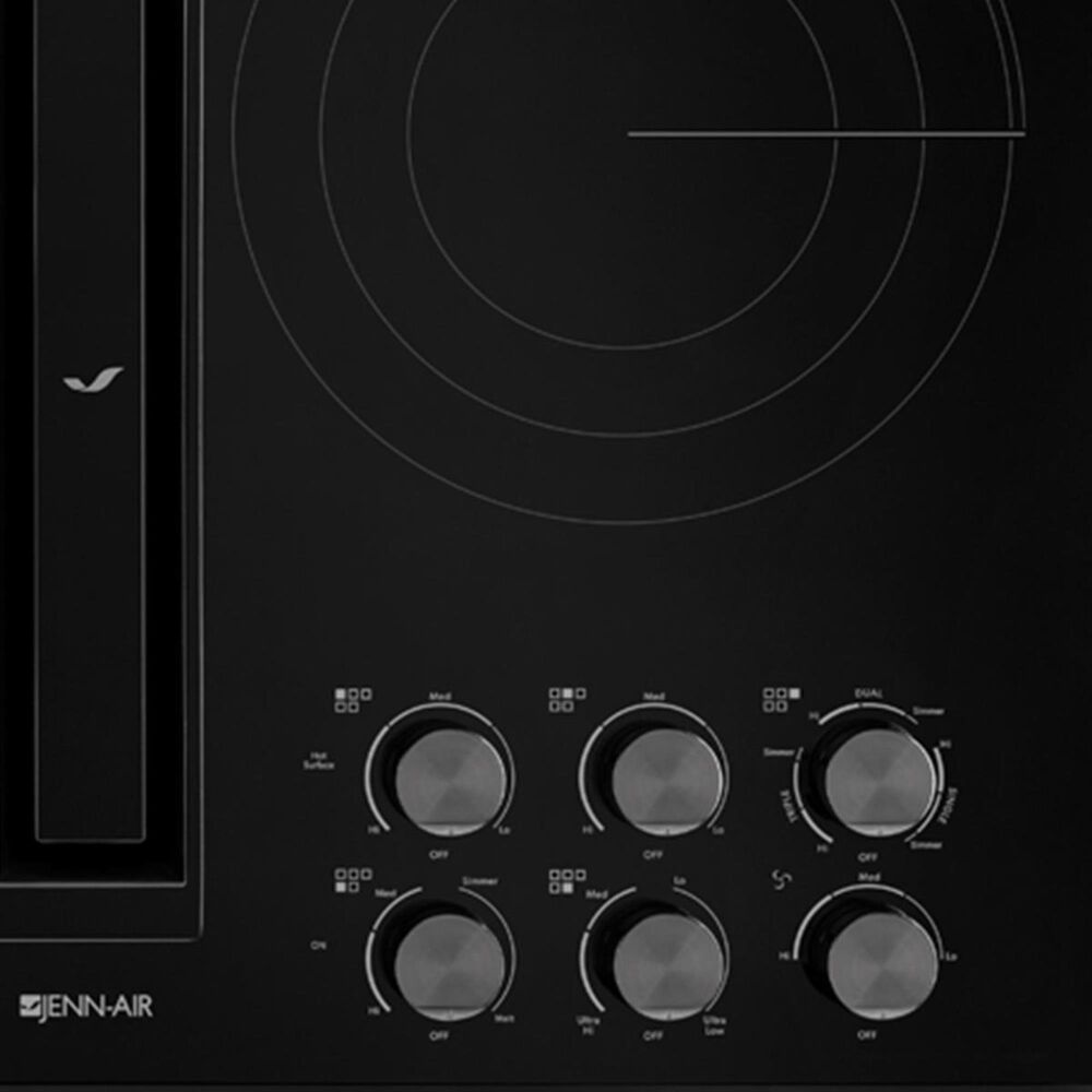 JennAir 36&quot; JX3 Electric Downdraft Cooktop in Black, , large