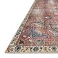 Loloi II Jules 5" x 7"6" Merlot and Multicolor Area Rug, , large