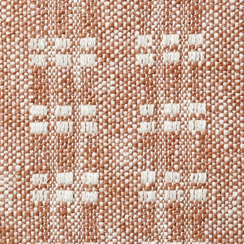 Loloi Bryn 22" Square Throw Pillow in Rust, , large