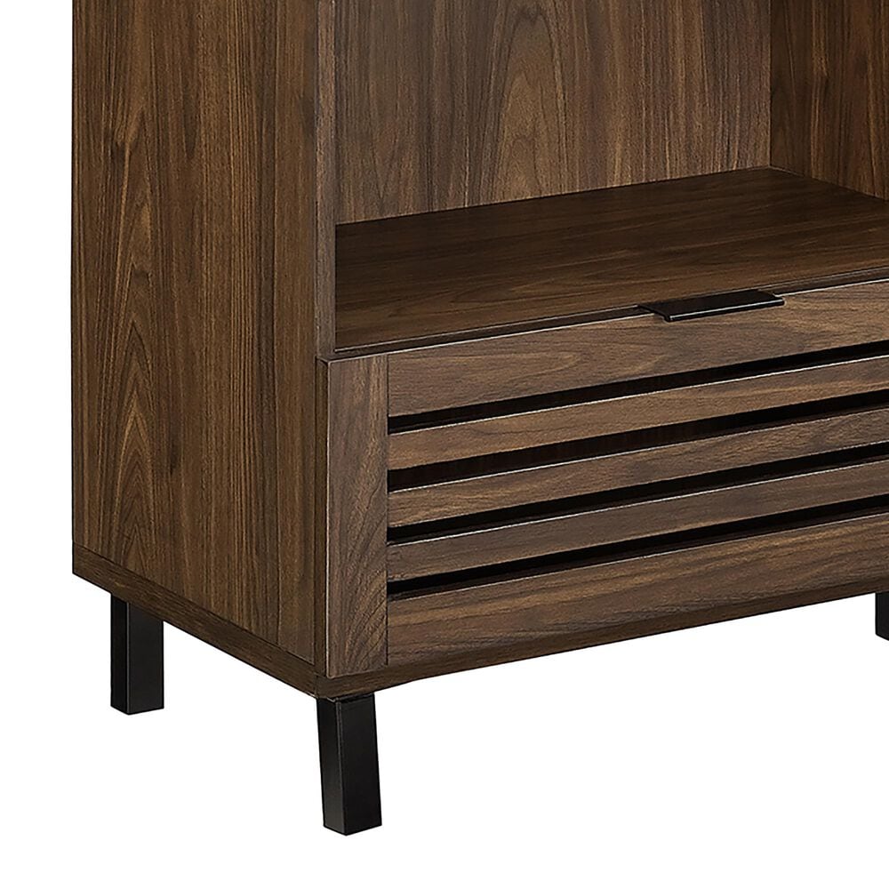 Walker Edison Jackson 70&quot; TV Console in Dark Walnut, , large