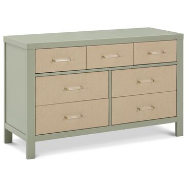 DaVinci Eloise 7-Drawer Dresser in French Sage and Sand, , large