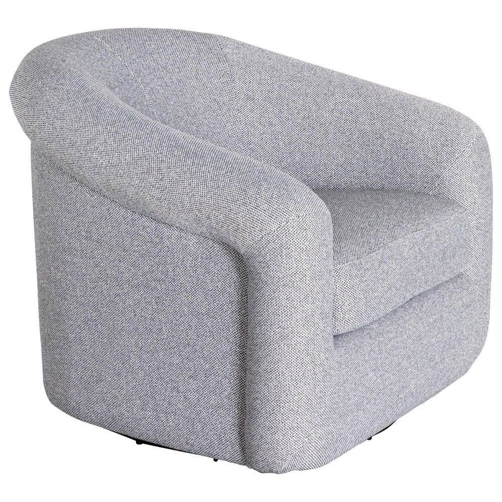 Kuka &#40;Hk&#41; Trade Co Lmt Motion Clemente Accent Swivel Chair in Lila Slate, , large