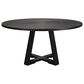 Uttermost Gidran Dining Table in Charcoal Black - Table Only, , large