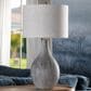Slatehouse Dillon Table Lamp in Blue, , large