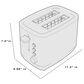 GE Appliances 2-Slice Toaster in Stainless Steel, , large